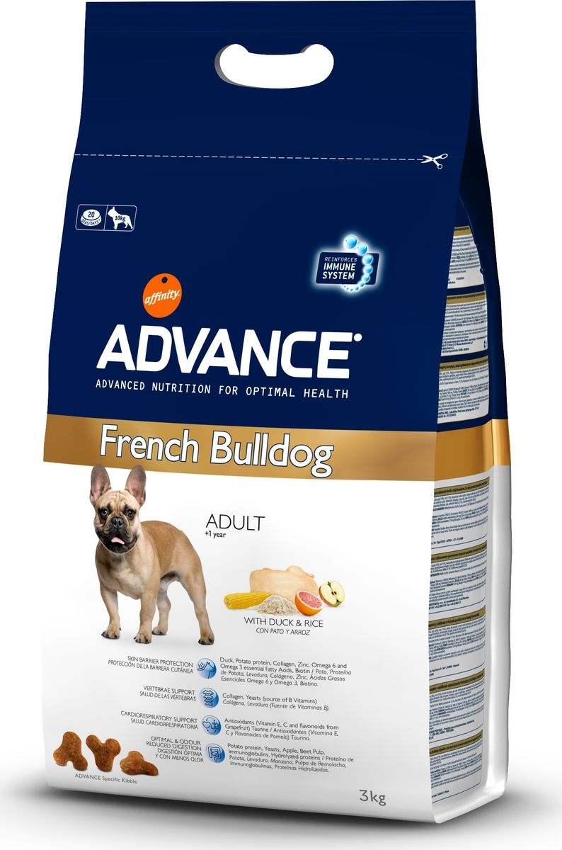 Корм Royal Canin сухой для собак French Bulldog Adult (французский бульдог)