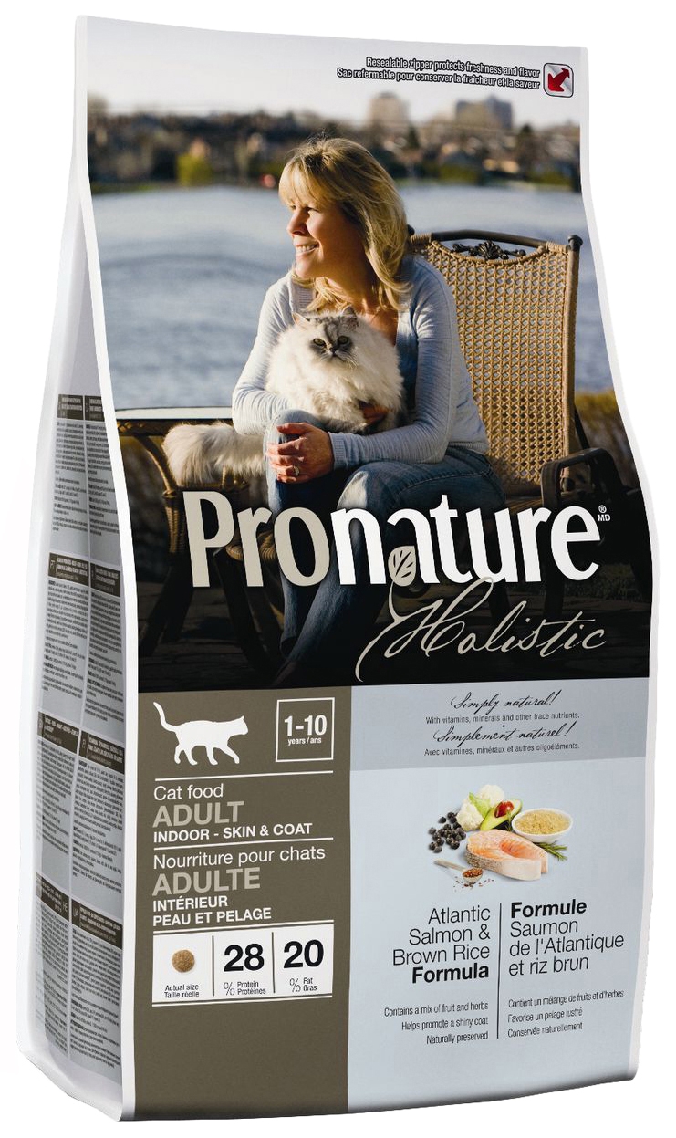 Корм для кошек Pronature Life Infiniti с лососем 340 г