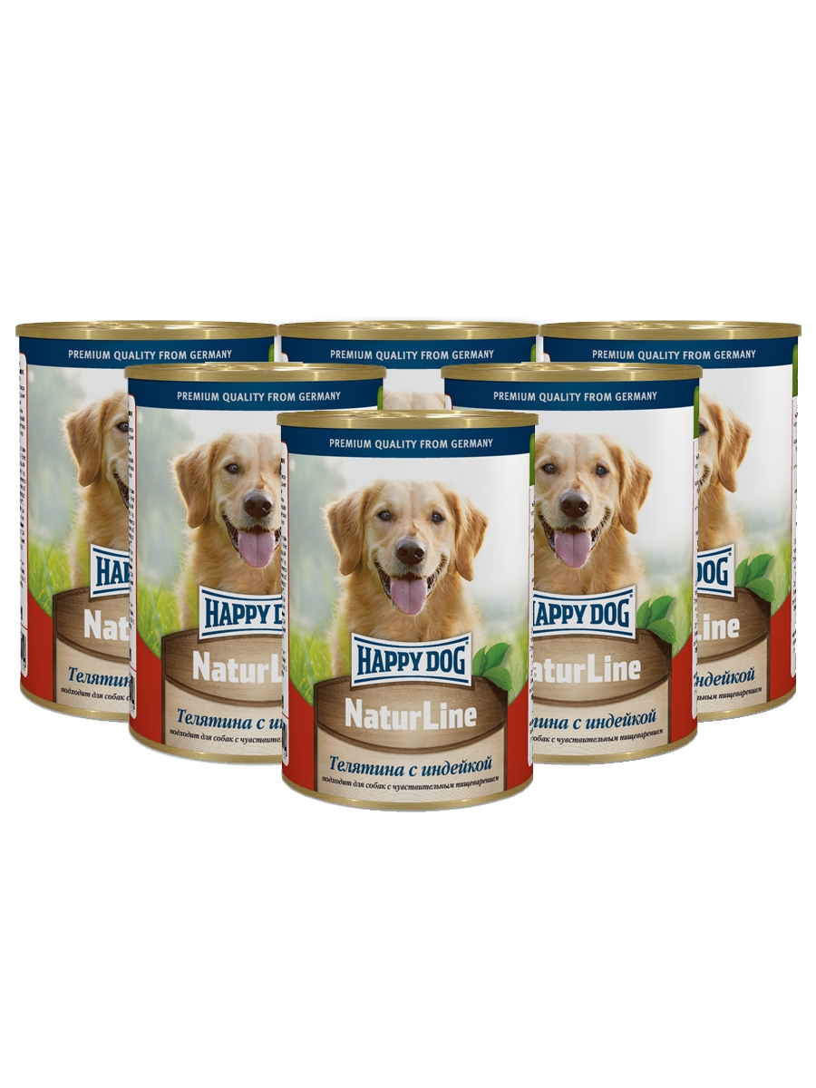 Консервы для собак Happy Dog Natur line