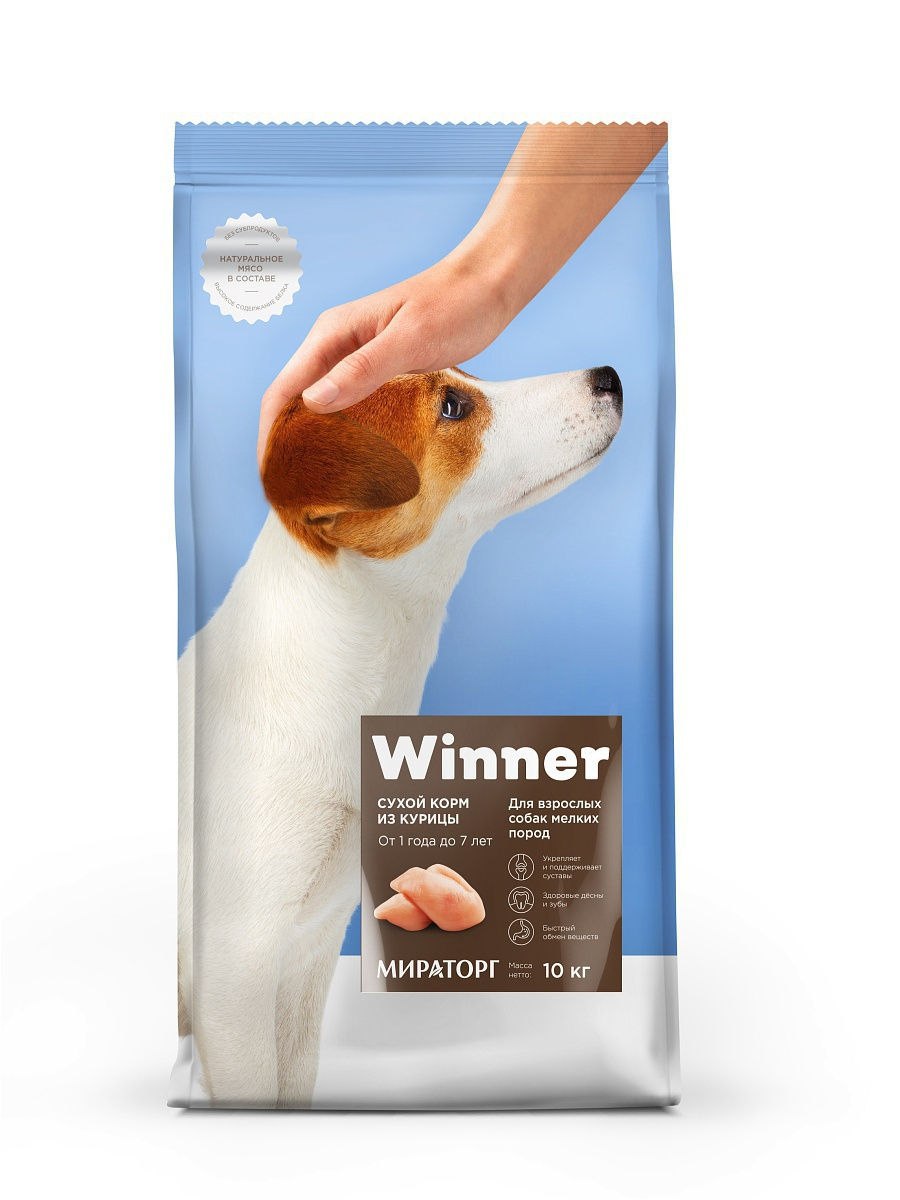 Winner Мираторг сухой корм для собак