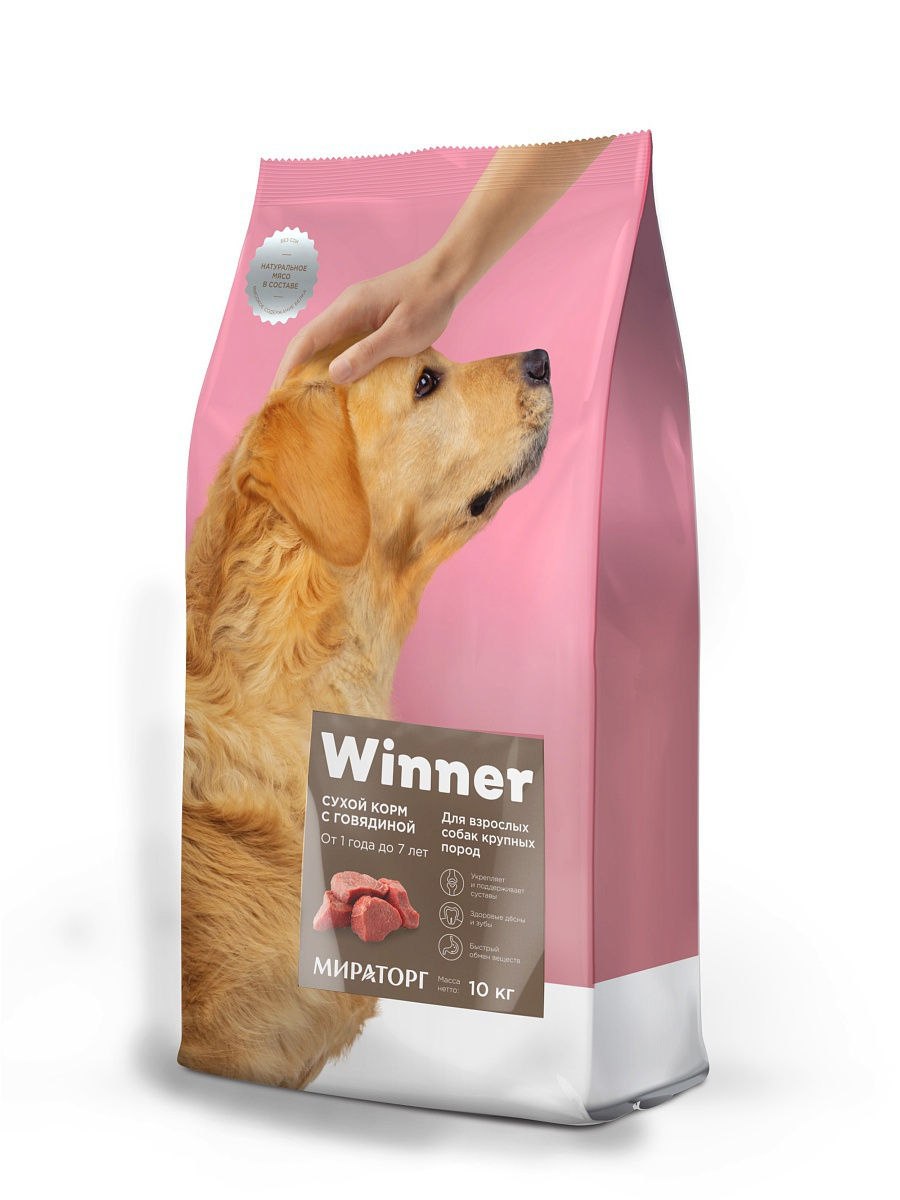 Корм для собак winner 800гр