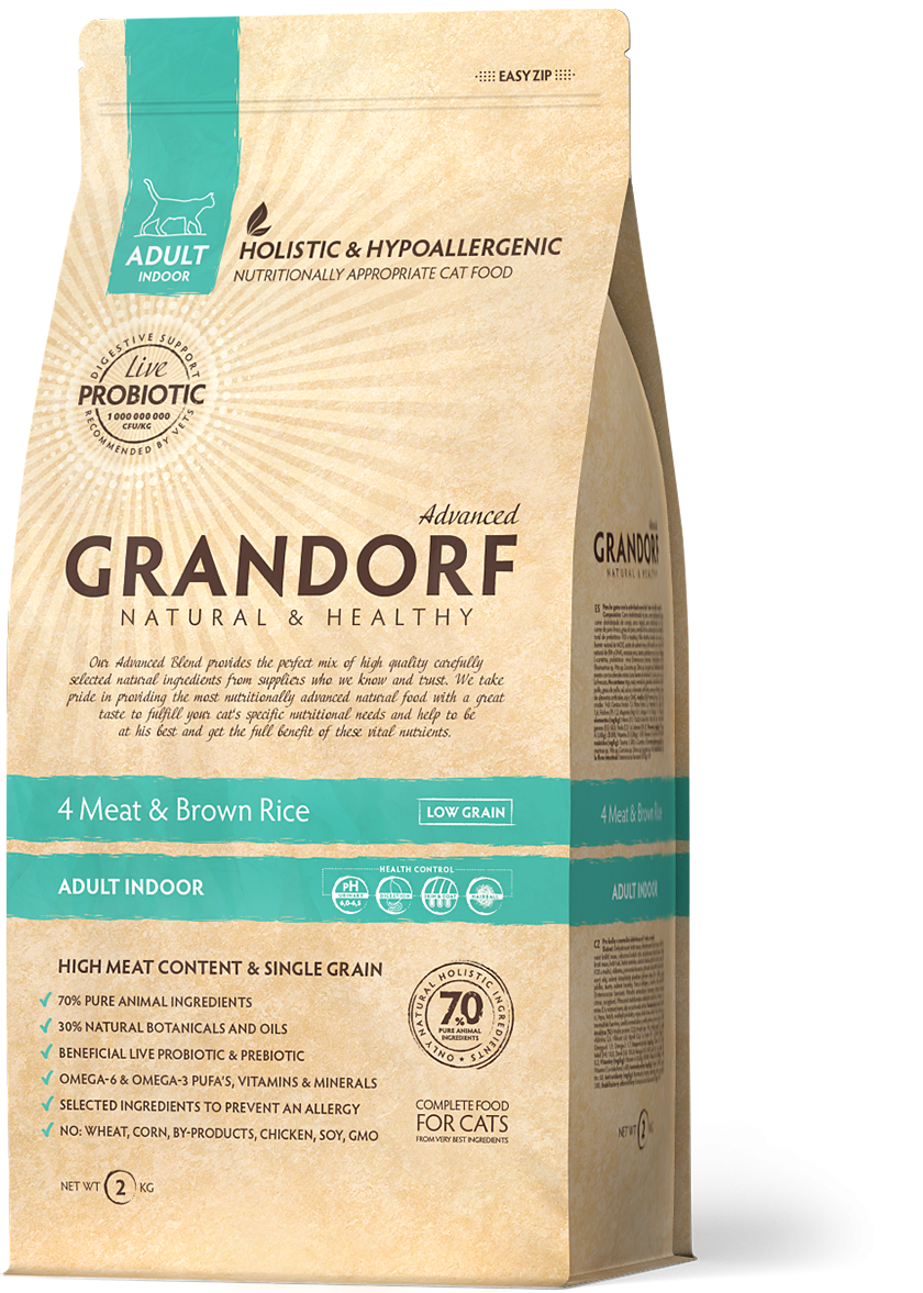 Корм для собак Grandorf (1 кг) 4 meat & Brown Rice мини
