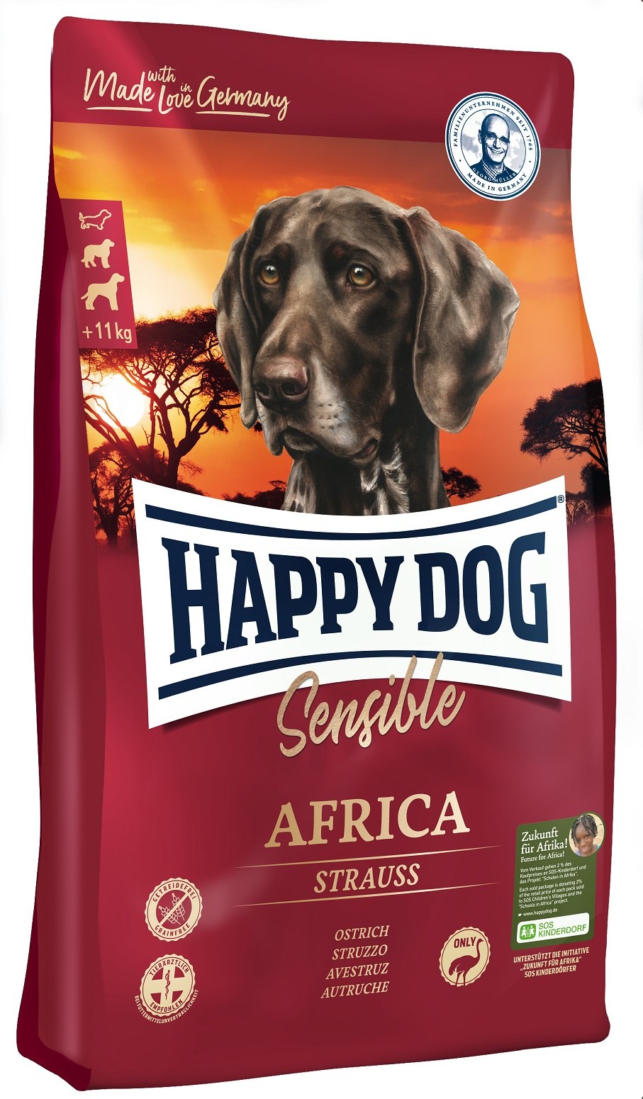 Корм Happy Dog Africa