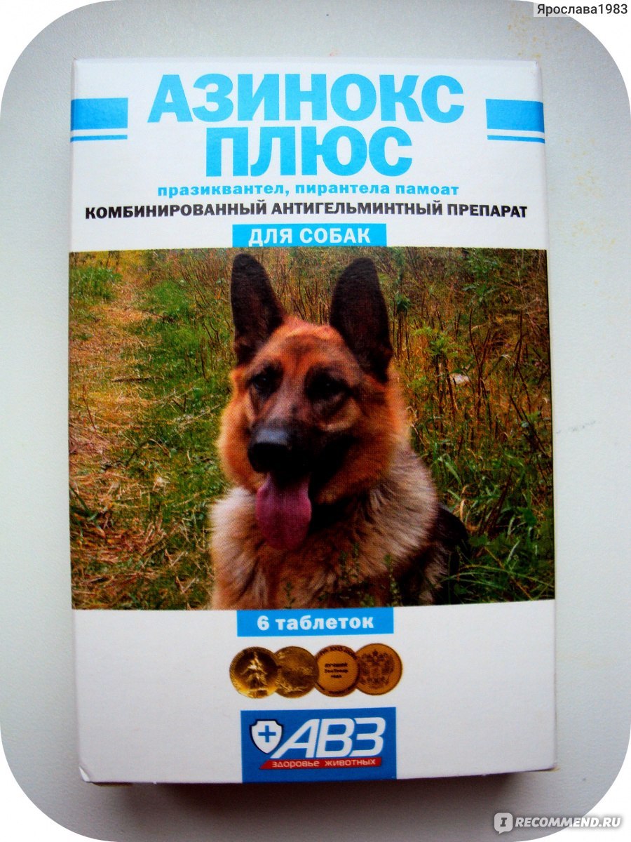 Антигельминтик азинокс 6т
