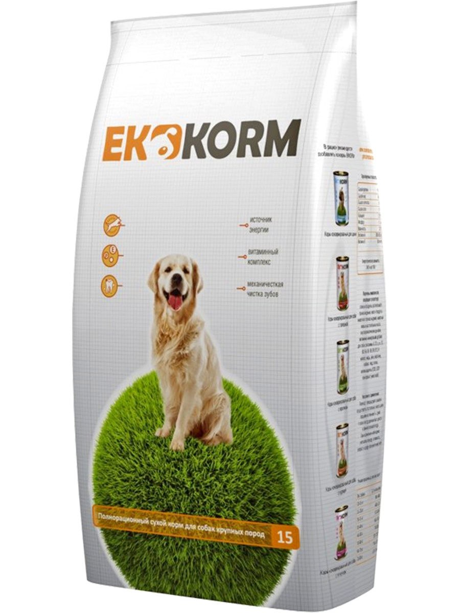 Корм для собак Ekkorm 15 кг