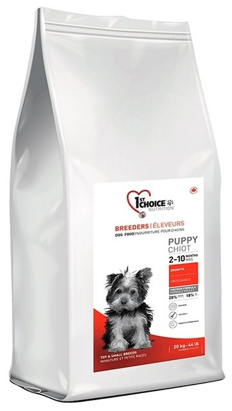1st choice Breeders корм для щенков средних и крупных пород 20кг, курица
