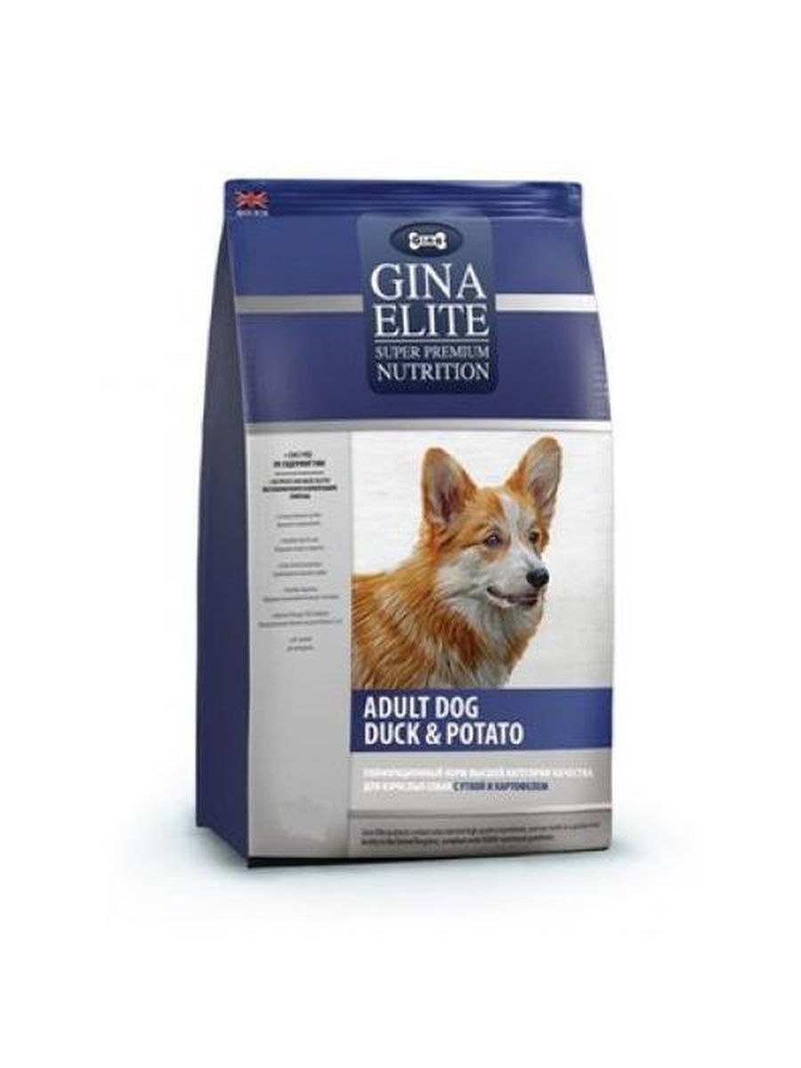 Gina Elite корм для собак