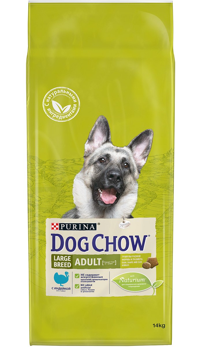 Dog Chow "Adult large Breed" сухой 14 кг для собак крупных пород
