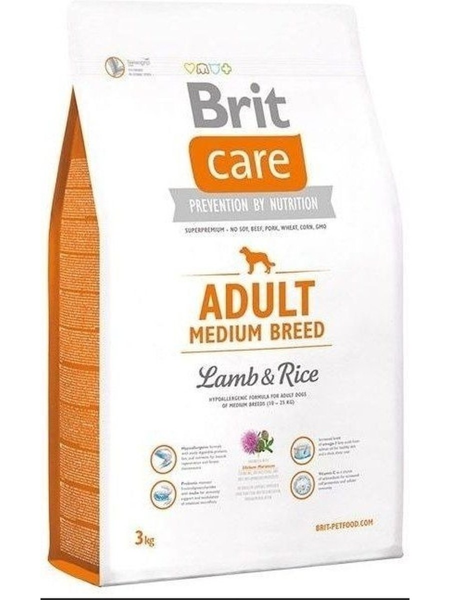 Care Senior all Breed для собак старше 7 лет, ягненок с рисом