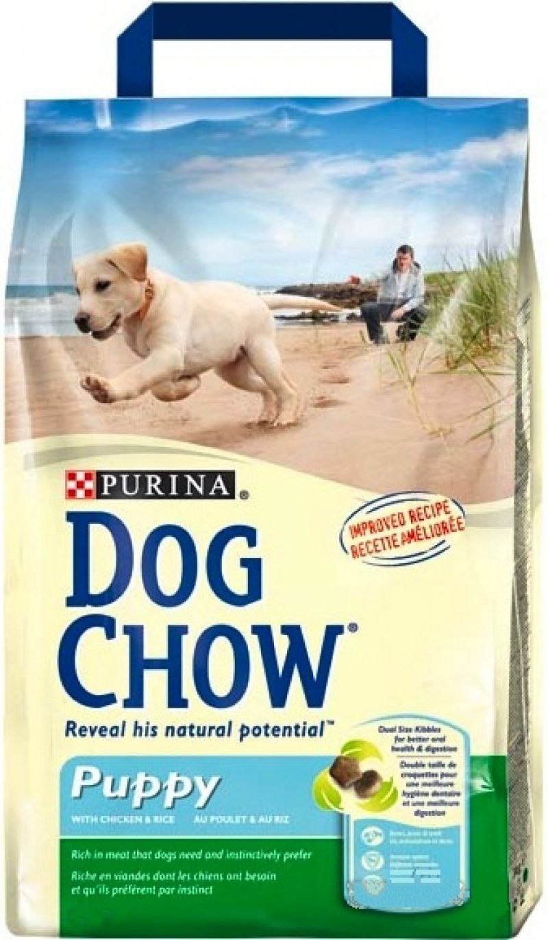 Dog Chow для щенков крупных пород