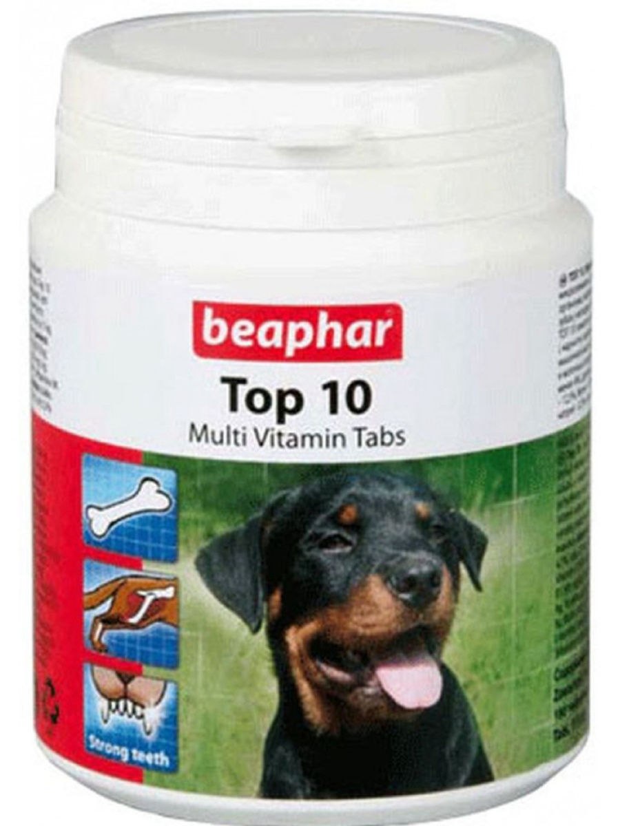 Витамины Беафар "top10" для собак 180таб