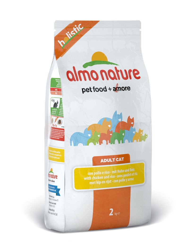 Корм для кошек Almo nature Holistic с индейкой 2 кг