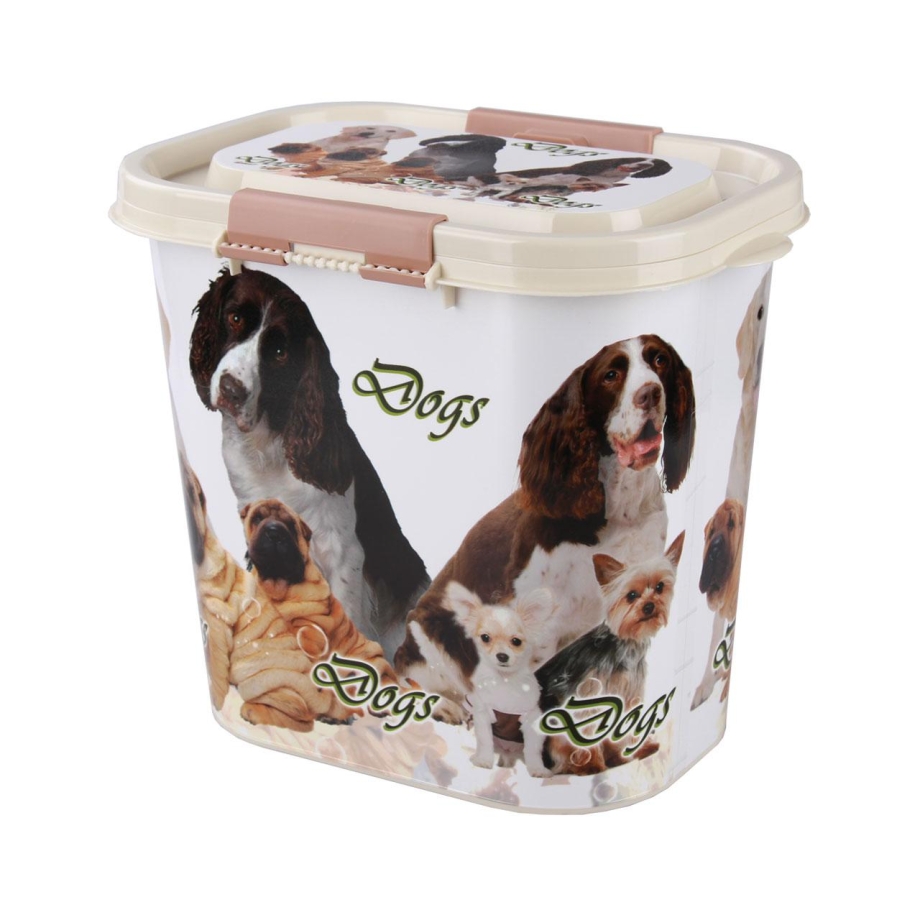 Контейнер Dogs для корма 10л овальный 313х221х263 м5394