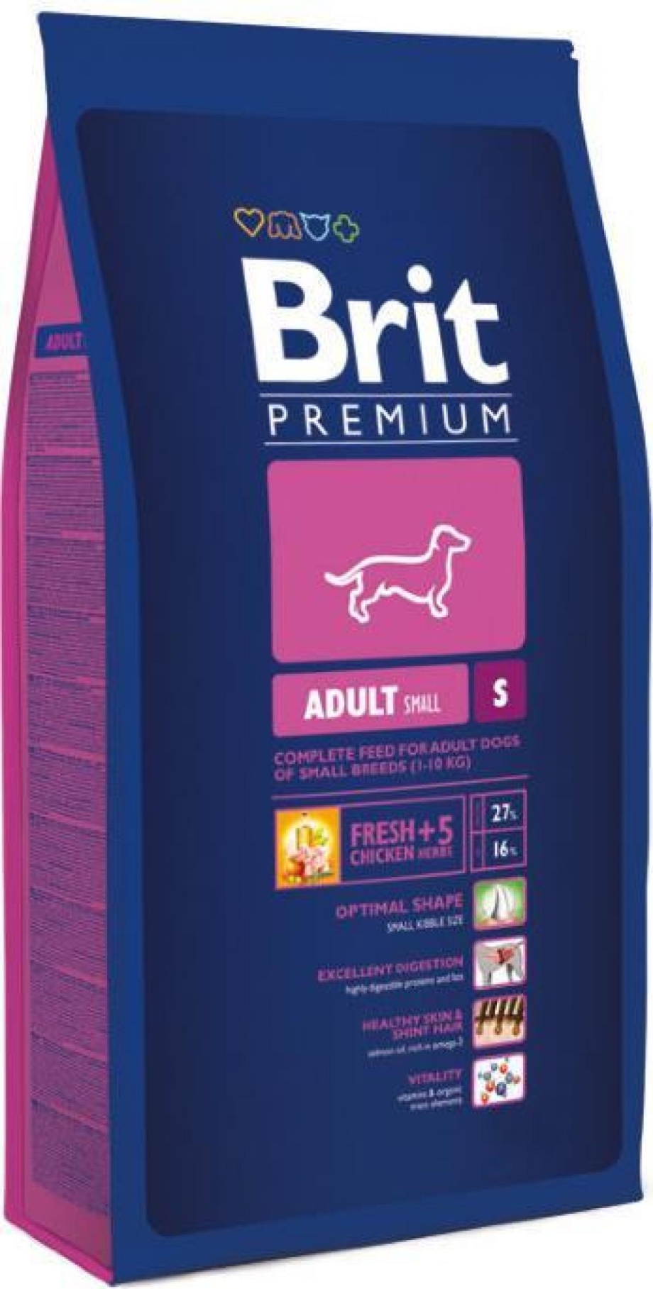 Корм для собак Brit Premium курица 18 кг