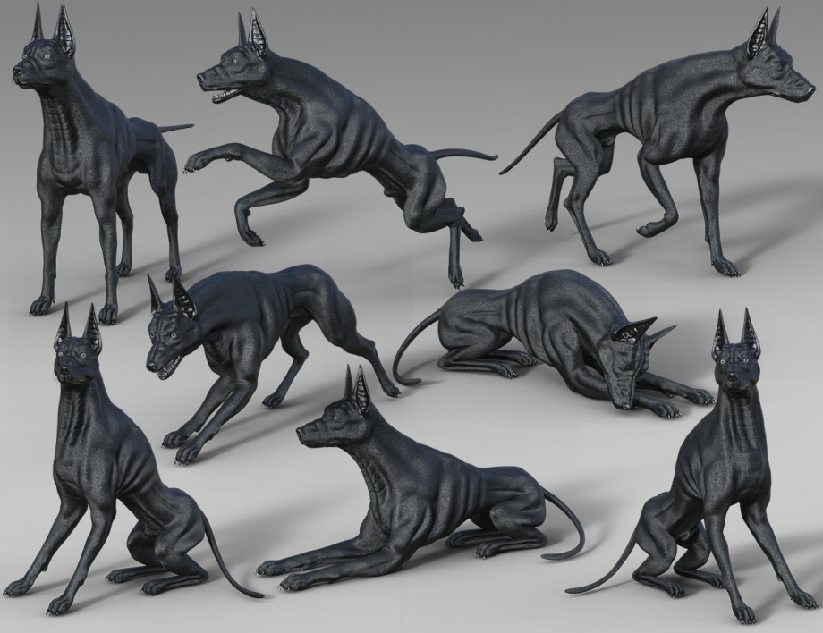 Dungeon Dogs Анубис
