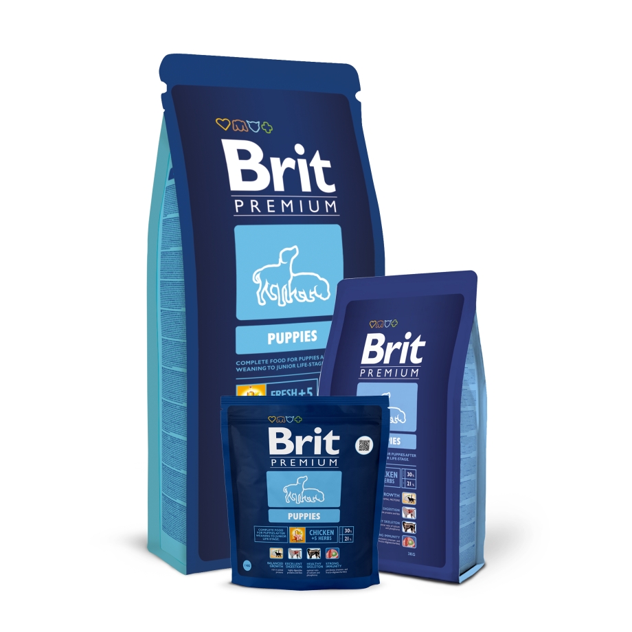 Brit Premium by nature Эдалт l для взрослых собак крупных пород 3кг