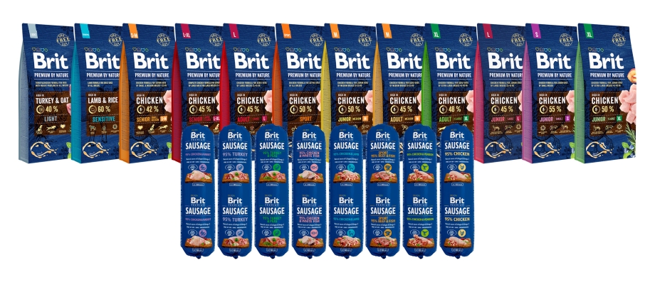 Сухой корм Brit Premium для собак