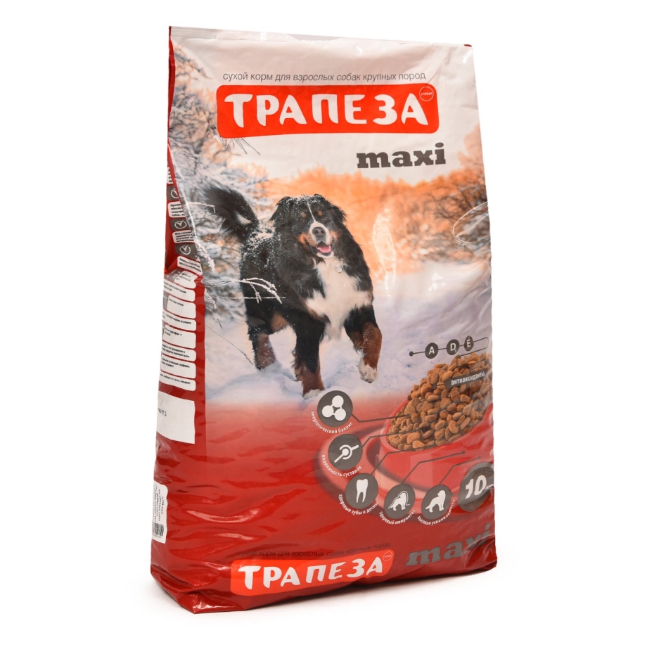 Трапеза макси для собак крупных пород, 10кг