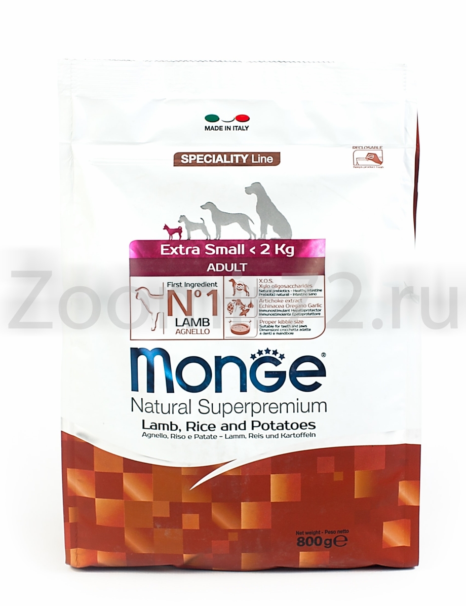 Корм Монге для собак Extra small