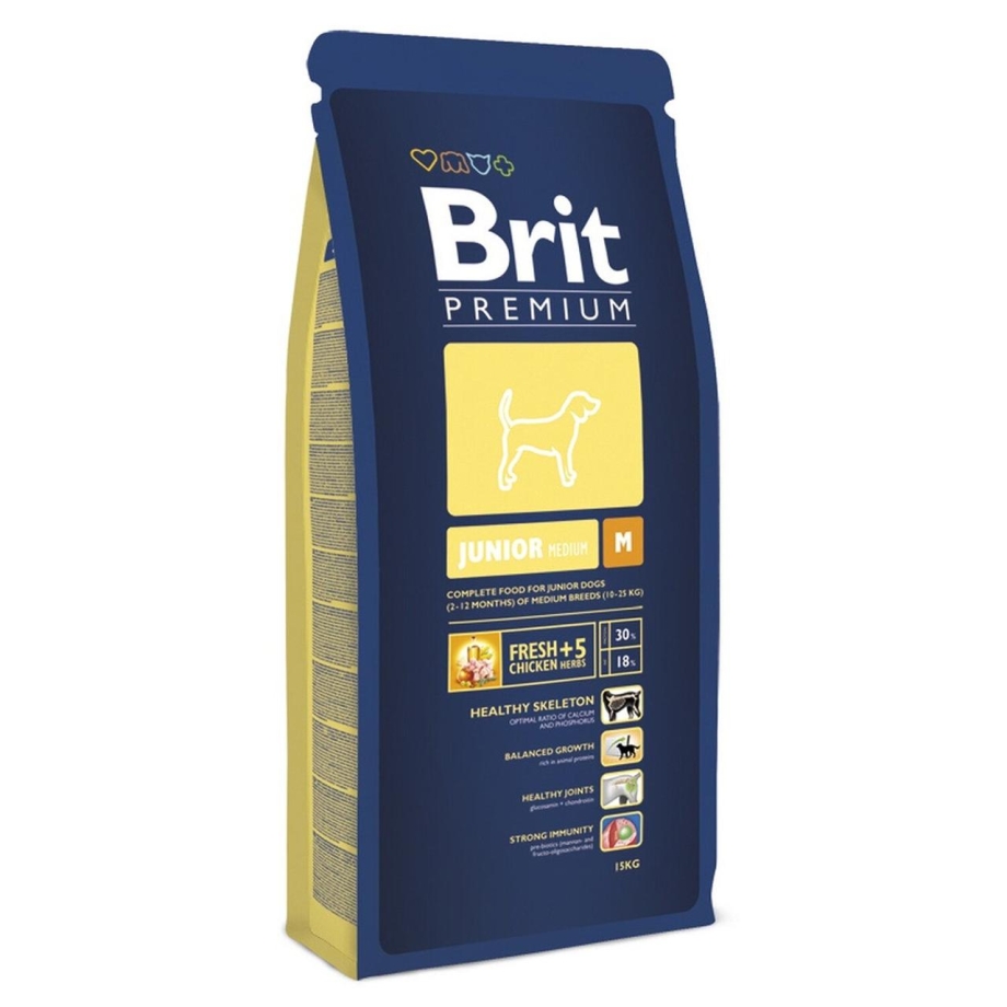 Корм для щенков Brit Premium курица 15 кг