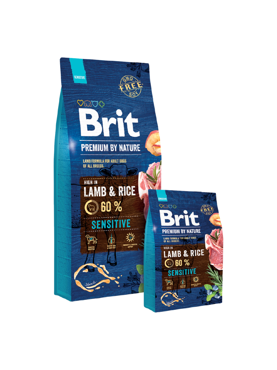 Brit Premium by nature sensitive Lamb & Rice