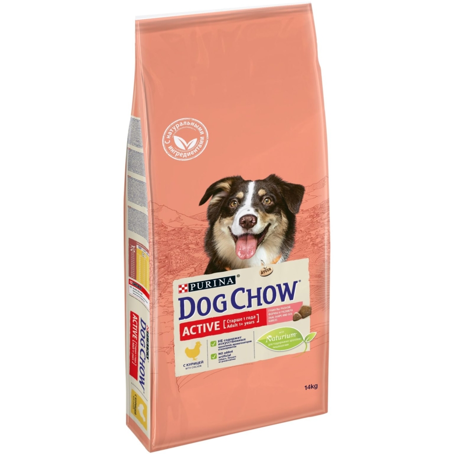 Корм для собак Dog Chow Active курица 14 кг