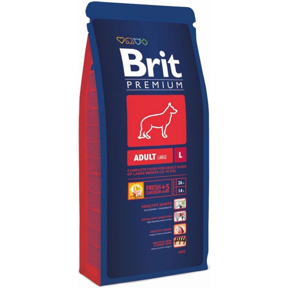 Корм для собак Brit Premium курица 8 кг