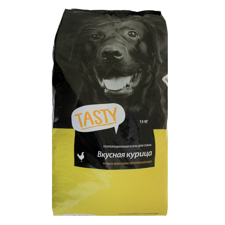 Tasty корм для собак говядина 15кг