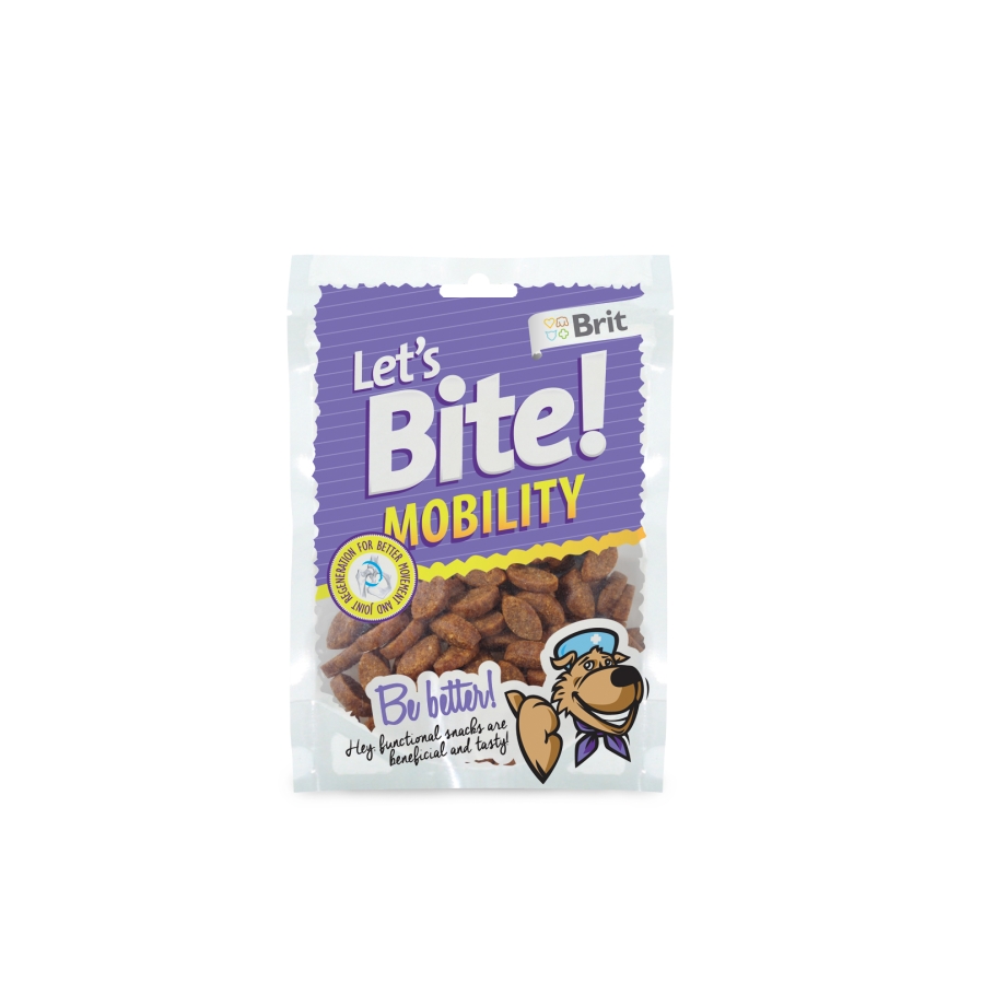 Лакомство для собак Brit Lets bite Mobility