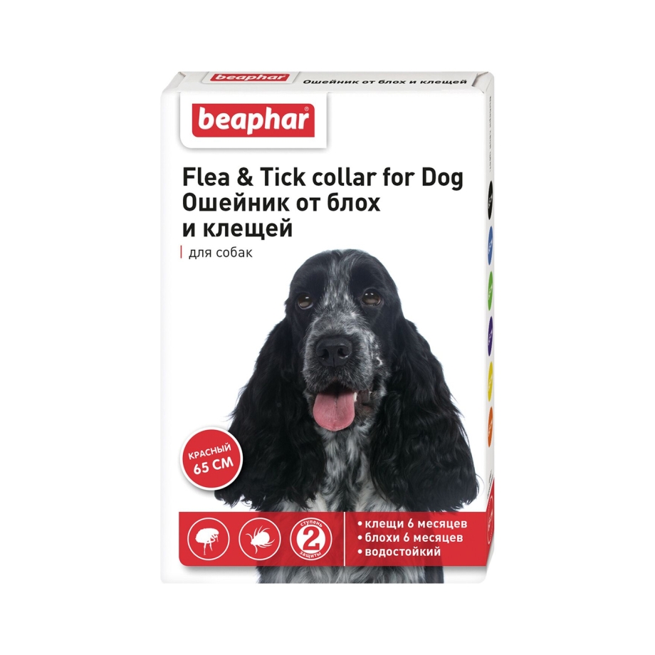Beaphar ошейник от блох и клещей Flea & Tick для собак