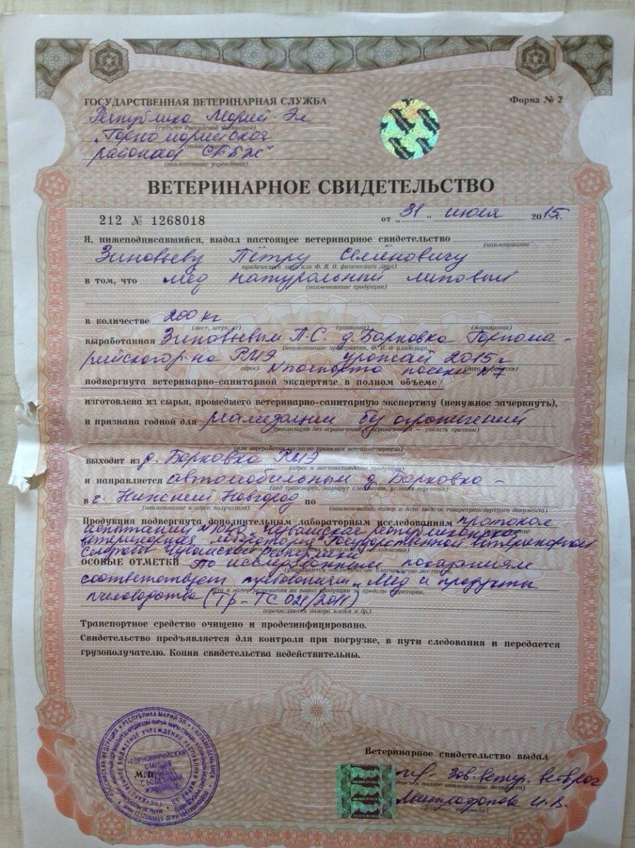 Декларация на ввоз