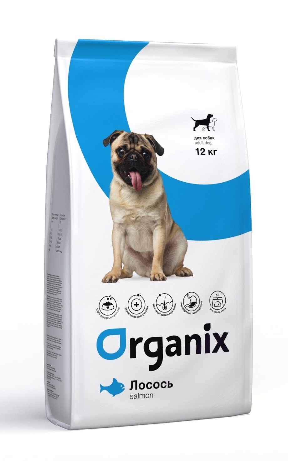 Корм для собак Organix (12 кг) Adult Dog Salmon