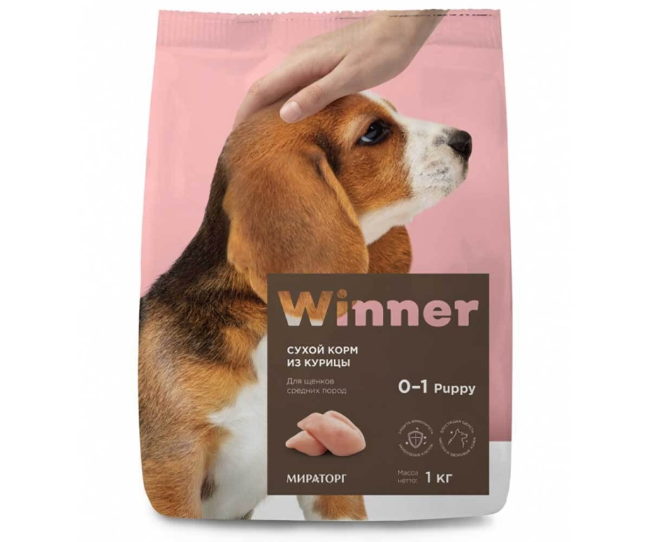Winner корм для щенков