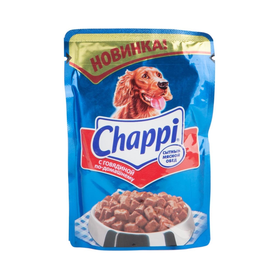 Корм для собак Chappi говядина 600г