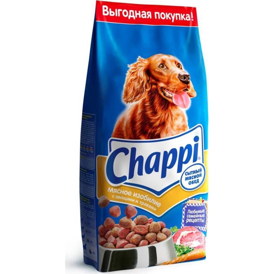 Корм Чаппи 15 кг мясное изобилие