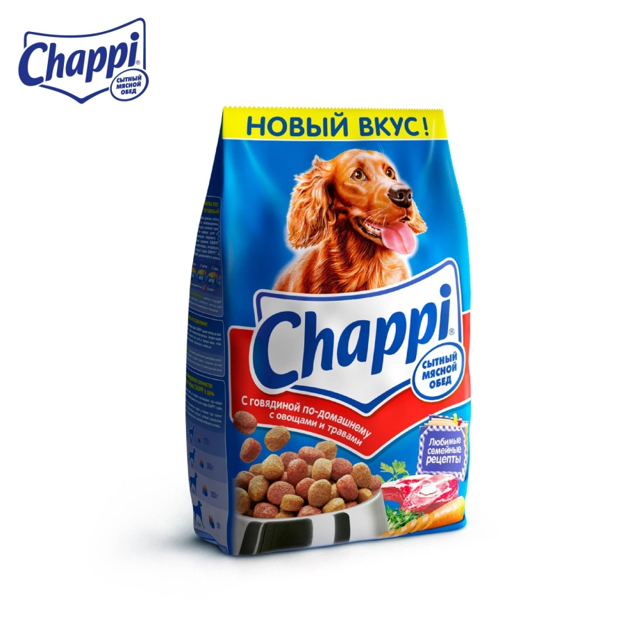 Корм д/собак 85г Чаппи говядина по-домашнему