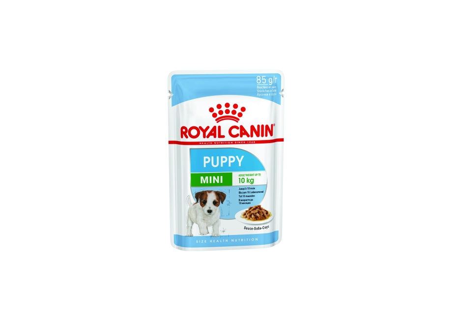 Royal canin puppy mini. Корм Роял Канин мини Паппи пауч. Роял Канин мини Паппи 85г. Роял Канин мини Папи паучи. Роял Канин для щенков мелких пород до 10 месяцев.