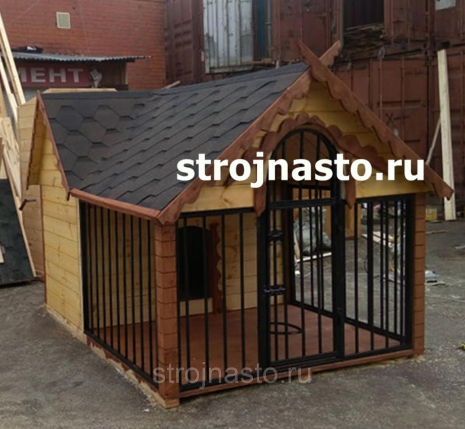 Крыша на вольер