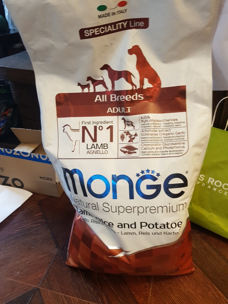 Корм Монже 12 кг Monge для собак