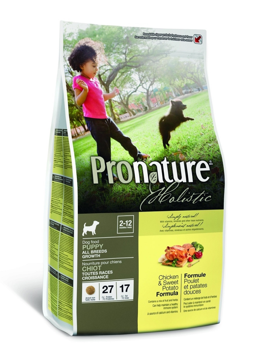 Pronature Holistic для котят курица со сладким картофелем
