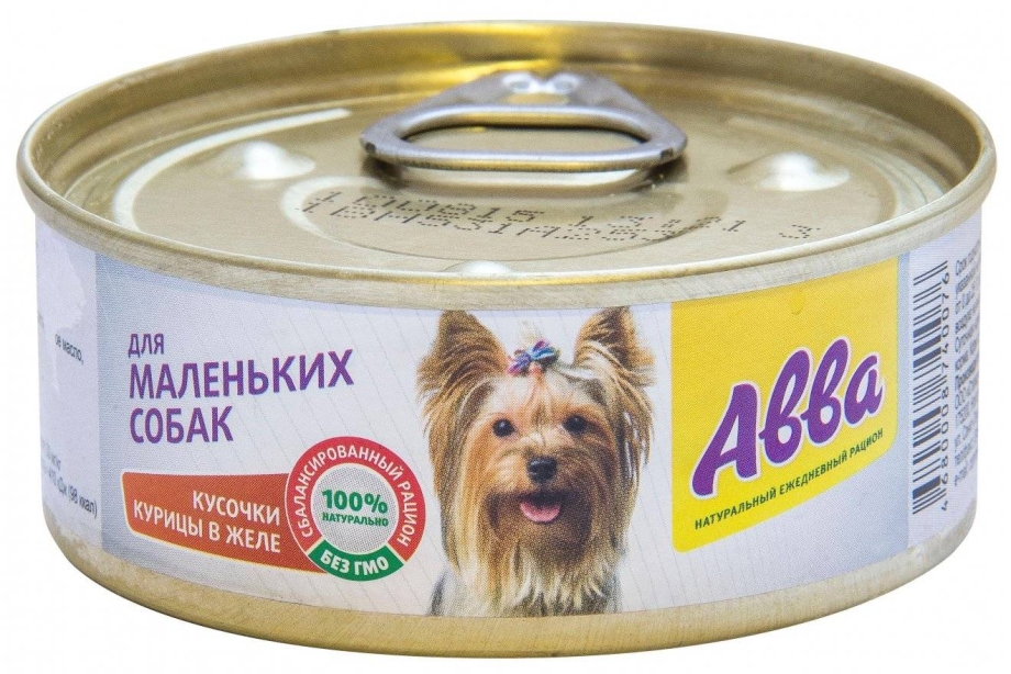 Абба корм для собак консервы
