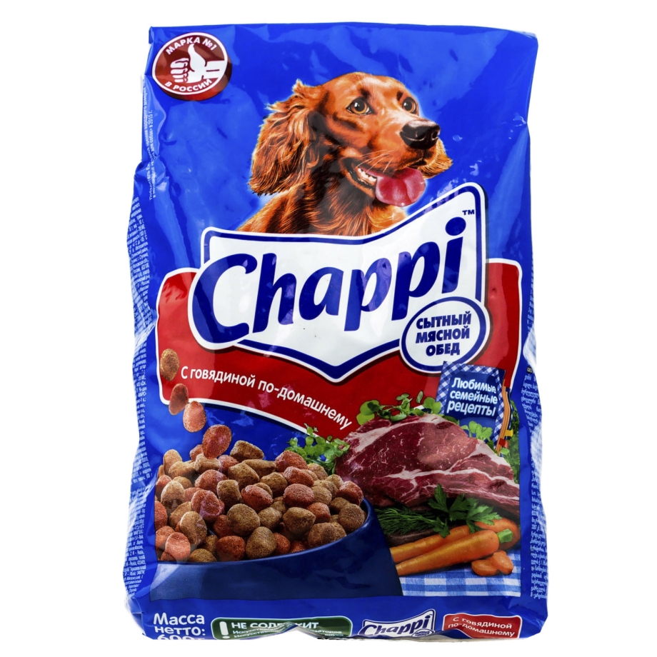 Корм д/собак Чаппи 2,5кг