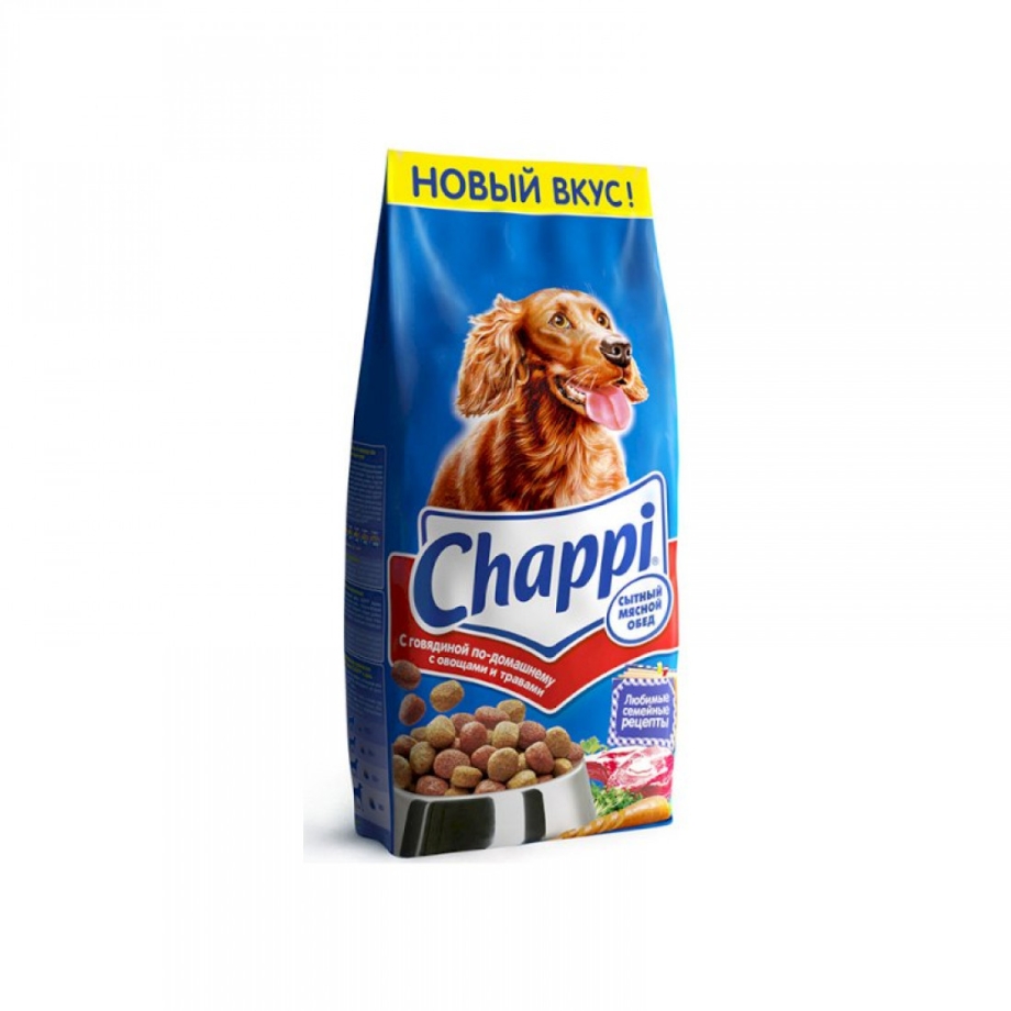 Chappi мясное изобилие сухой корм для собак, 15 кг