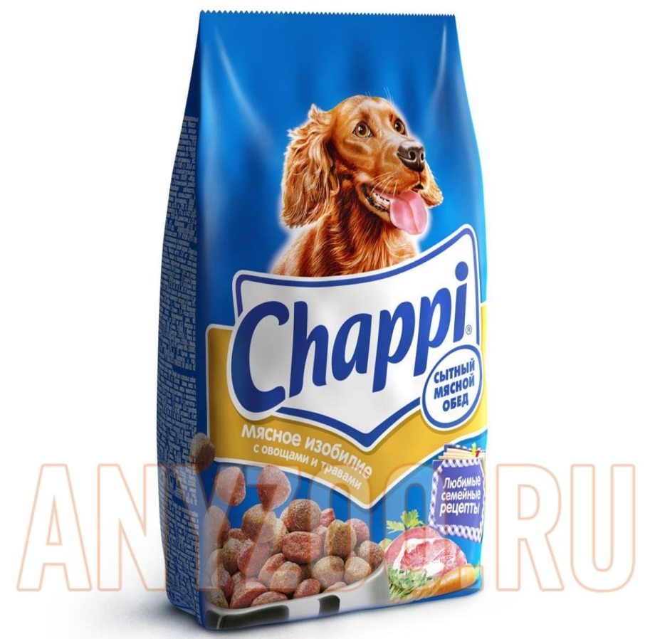 Корм для собак Chappi мясное изобилие 15 кг
