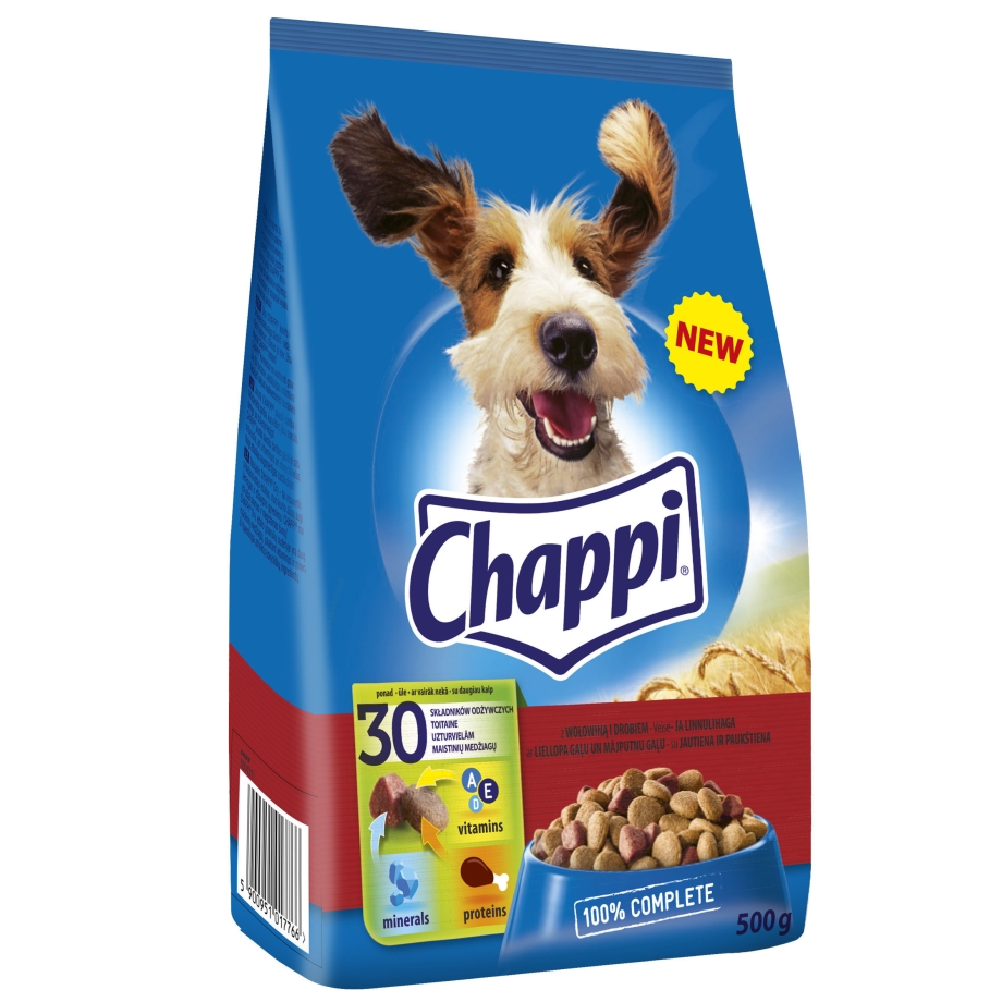 Корм для собак Sirius с говядиной и овощами 3кг