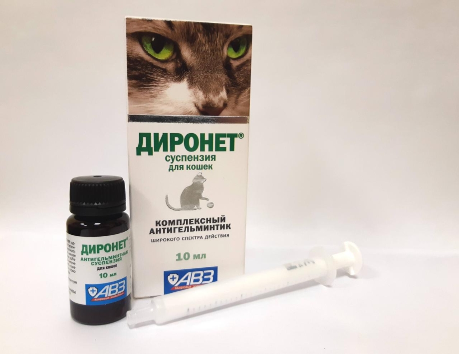 Диронет спот-он для кошек 1мл