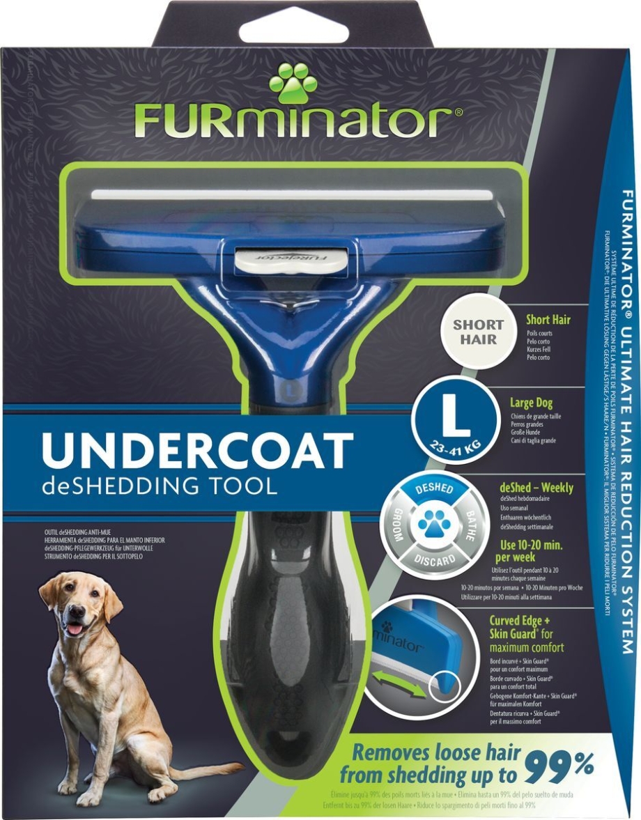FURMINATOR для собак крупных короткошерстных пород short hair large Dog 10 см