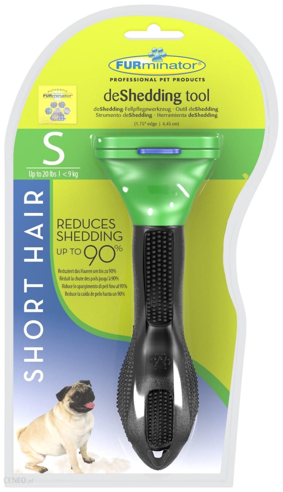 FURMINATOR для кошек больших короткошерстных пород short hair large Cat 7 см