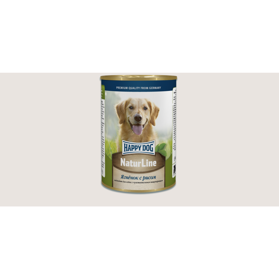 Корм для собак Happy Dog NATURLINE телятина с овощами 20шт. Х 400г