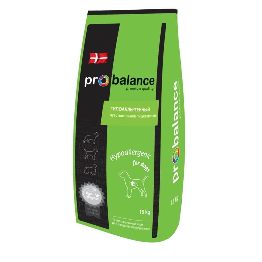 Корм для собак PROBALANCE (15 кг) Hypoallergenic